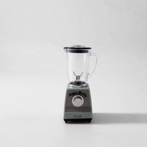 compactini Miniature Set 1:12 Scale Models Dollhouse Accessory Coffee Pots Blenders Oven Rice Cooker Waffle Machine Miniature Dollhouse Kitchen Accessories (Blender(Mint))