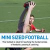 Franklin Sports Mystic Mini Football - Kids Mini Sized Football - Soft Foam Cover - Extra Grip Laces - Perfect for Kids - Air Pump Included
