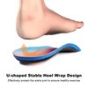 Orthotics Inserts 3/4 Length, Arch Support Insoles for Women and Men, Shoe Insoles for Plantar Fasciitis, Flat Feet, Over-Pronation, High Arch Support Relief Heel Spur Pain