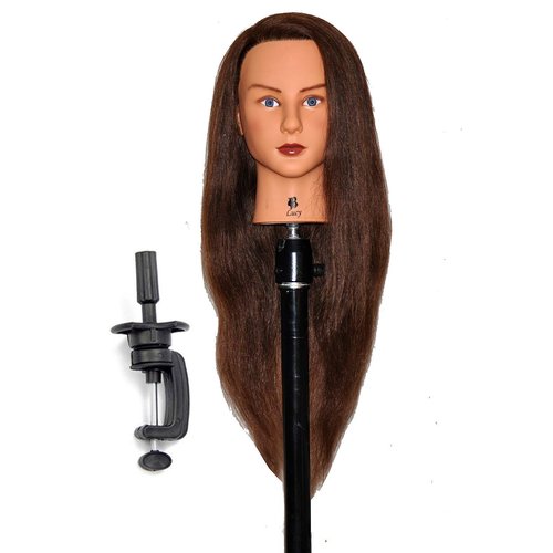 (SUPER LONG) HairZtar Human Hair 24 - 26" Mannequin Head Hairdresser Training Head Manikin Cosmetology Head