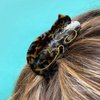 Fashion Texture Ragdoll Cat Amber Cat Scratch Clip Acetate Hair Clips Cartoon Cute HairPin Striped Styling Tool Hair Accessories