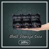 JstFrU Card Case Black | Card Sorting Tray for Catan Resource Cards - Gaming | Game Accessory for The Catan Board Game | Suitable for The Expansion of Catan Game Cards and All Other Card Games