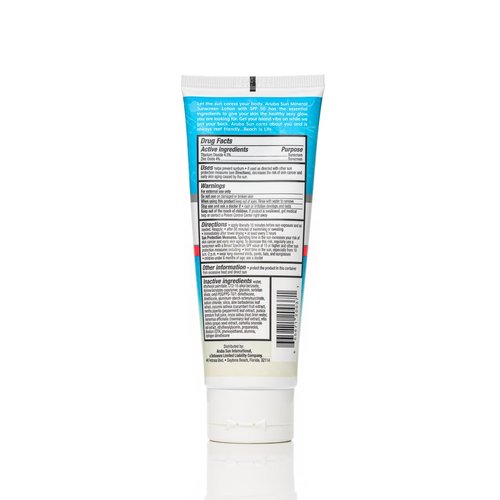 ARUBA SUN Reef Friendly, SPF 30 Mineral Sunscreen, Moisturizer for Face, 3 oz, Water Resistant up to 80 Minutes, (Chemical-Free), Broad Spectrum Protection with Titanium Dioxide & Zinc Oxide.