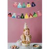 Princess Birthday Party Supplies,Happy Birthday Banner for Girl, Cute Cartoon Princess Dress Birthday Banner, Princess Birthday Party Decoration First Birthday Party Baby Shower Decorations