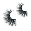 GOO GOO Mink Lashes, 18mm Natural False Eyelashes 3D Layered Effect Real Siberian Mink Fur Fake Eyelashes Hand Made Strips Eyelashes Reusable Make Up 1 Pair Natural Lashes