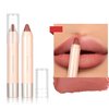 Melemando 8 Colors High Pigmented Smooth Matte Lip Liner Pencil, Waterproof Velvet Lipstick Pen, Professional Lip Liner for Girls and Women (05)
