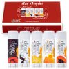 Clean & Pure Australian-Made Moisturizing Lip Balms 100% Natural (Bee Joyful, 5-Pack) and Vitamin E Oil | Flavored Lip Balm for Dry, Chapped Lips | Made in Australia