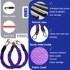 Ankle Resistance Bands with Cuffs Ankle Bands for Leg Booty Butt Lift Workout Equipment for Kickbacks Hip Leg Glute Fitness Training Exercise Bands with Ankle Cuffs for Men Women