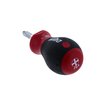 Wiha 31140 Stubby Phillips Screwdriver with SoftFinish Handle, 2 x 25mm