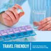 MEDca Weekly Pill Organizer, Twice-a-Day, Pack of 2