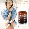 Qianyu 10 Pcs No Damage Braided Hair Ties Thick-Hair Elastic Hair Ties Elastic Ponytail Holders No Crease No-Metal Hair Ties Soft Rubber Bands Braided Curly Hair Bands for Women Girls