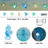 U.I STATION Beach Decorative String Lights, Nautical Theme Lights for Christmas Decorations, Remote 10 ft 30 LEDs Wedding Birthday Party