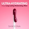 ShikSona High Shine Lip Gloss | Hydrating, Vegan, High Pigment, Non-Sticky Lipgloss in a Timeless, Universal Color | Executive Eye Candy (Plum)