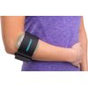 Aircast Pneumatic Armband: Tennis/Golfers Elbow Support Strap, Black