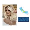 QM Full Lace Wig Toupee Tape Lace Front Wig Topper Hairpiece Hair system Hair unit TAPE Wig Tape Strips Wig Double-Sided Tape (A Whole Piece)