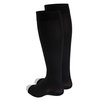 Truform 30-40 mmHg Compression Stockings for Men and Women, Knee High Length, Open Toe, Black, Medium