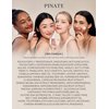 PINATE Natural Bloom Korean Lip Oil Serum 0.14 fl oz | Moisturizing Lip Booster Plumping Oil Tint Serum Enriched w/Camellia & Safflower Oils | Non-Irritating Color Changing Lip Oil (Red Camelia)