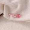 20 PCS Cute Peaches Pink Y2K Hair Clips, Metal Snap Hair Barrettes for Women Hair Accessories for Women Girls Sweet Bangs Clip 2000s Decorative Hair Clips Y2k Accessories