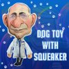 Dr. Fauci Dog Chew Toy for All Breeds | Anthony Fauci Chew Toy with Squeaker | Republican Novelty Gag Gift | Durable Triple Stitched Polyester, 12" Tall