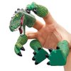 AQKILO Dinosaur Finger Puppet Set, Animals Puppet Show Theater Props, Novelty Toys Weird Stuff Gifts