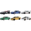 Hot Wheels Themed Multipacks of 6 Toy Cars, 1:64 Scale, Authentic Decos, Popular Castings, Rolling Wheels, Gift for Kids 3 Years Old & Up & Collectors