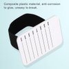 SoarUp Eyelash Holder Pad for Eyelash Extensions, 8-15mm Makeup Eyelash Tray Strip Stand Eyelash Extension Hand Plate Lashes Grafting Holder