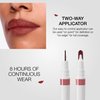 stila Calligraphy Lip Stain | Long-Lasting Tint, Moisturizing, Transfer-Proof, Lightweight, Sheer Buildable Color, Fades to a Natural Wash of Color | Maya, 22 Fl. Oz.