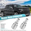 X AUTOHAUX Heater Hose Connector for Cadillac Escalade for Chevrolet Avalanche Silverado Suburban Tahoe for GMC Sierra Yukon Replace No.15032062/15151875