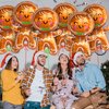 KatchOn, Big Merry Christmas Gingerbread Balloons - Pack of 6 | Gingerbread Man Balloon for Christmas Party Decorations | Christmas Foil Balloons for Christmas Decorations | Gingerbread Decorations