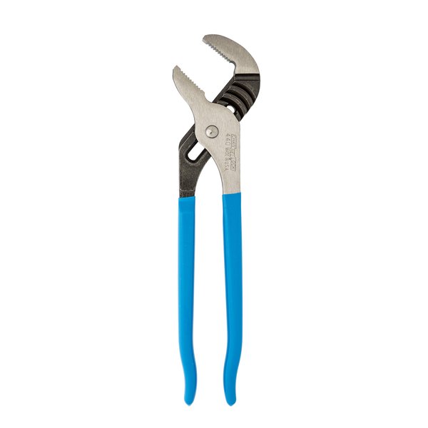 12-Inch Channellock Groove Joint Pliers with Comfort Grips - 2.25-Inch Jaw Capacity, Laser Heat-Treated 90° Teeth, Forged High Carbon Steel - Made in USA
