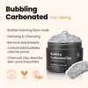 GLAM UP Clean Bubbling Carbonated Clay Mask for Face Purifying- Blackhead Remover, Peel Off, Pore Clearing, Deep Cleansing, Detoxing Bubble Clay Mask, Vegan 135ml (4.56 Fl Oz)
