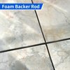 Foam Backer Rod for Gaps Concrete Crack Filler Joints Foam Gap Filler Caulk Saver Backing Rod Concrete Filler Rope Concrete Joint Filler (1 Inch X 10 Feet)