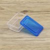 eMagTech 4Pcs Dollhouse Food Storage Box 1/6 1/12 Scale Dollhouse Bento Box Mini Fresh Box Dollhouse Ornament for DIY Making Plastic Blue