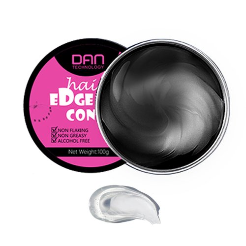 DAN Technology Edge Control Gel for Strong Hold and Baby Hair Styling - 48 Hour Stay for 4C Black Hair