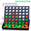 4 Connect in a Row Four in a Row Game Classic Family Game Line Up 4 Classic Board Game Puzzle Travel Game Easy to Set up,Play,Storage for Kids,Adults,Family Fun