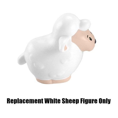 Replacement Part for Fisher-Price Little-People Christmas Nativity Playset - HPP89 ~ Replacement White Sheep Figure