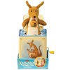 Schylling: Jack in Box - Kangaroo - Classic Pop-Up Music Toy, Momma & Baby Joey Finger Puppet, Plays Song Pop Goes The Weasel, Toddler & Kids 18mo+
