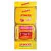 Lip Smackers (1) 4pc Lip Balm Tin Set Starburst Flavors - Strawberry, Cherry Kiwi, Mango Melon, Orange - Holiday Edition - Yellow Tin with Starburst Candy Design - Net Wt. 0.56 oz