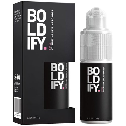 Boldify Hair Texture Powder and Hair Volumizer - Styling Powder for Thinning Hair - Volumizing Powder for Women & Men - Travel Size