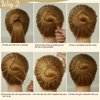 FANDAMEI 20PCS Hair Nets for Buns Invisible and 40PCS U Shaped Hair Pins Set, 20PCS 50cm Bun Nets for Ballet Girls and 40pcs Hair Bun Pins for Women, Girls, Kids Ballet Bun Maker Dance (Light Brown)