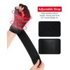 Luguiic Finger Arthritis Compression Ice Glove for Women and Men, Adjustable Wrist Strap Hand Wrist Ice Pack Pain Relief for Arthritis, Carpal Tunnel, Tendinitis Cold&Heat Therapy M Pack of ONE