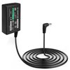 TNP PSP Charger AC Adapter Power Supply Home Wall Travel Charging Cord Cable Accessories Kit for Sony Playstation Portable PSP 1000 Slim 2000 3000 Series (Black) [Sony PSP]