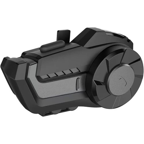 Zhongreat Motorcycle Helmet Bluetooth 5.0 Headset Intercom, Wireless Dirtbike Outdoor Communication System up to 800M Waterproof IP65 Noise Cancellation FM Call Intercomunicador Moto