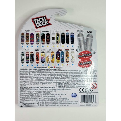 Tech Deck Baker Boys Distribution Big Boy Foy Fingerboard Ultra Rare Skateboard