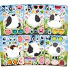 Ozepao Cow Stickers 24 Pcs Make-A-Face Mix and Match Cow Sticker Sheets for Kids Cute Cow Party Favors and Crafts