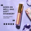Winky Lux Chandelier Shimmer Shadow, Glitter Eyeshadow, Cream Eyeshadow, Liquid Eyeshadow, Rose Gold, Rolly