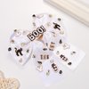 Halloween Hair Clips for Women Beaded Rhinestone Spooky BOO Hair Bow Clips Halloween Costume Hair Accessories Halloween Decorations Gifts
