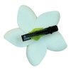 Hawaii Luau Party Dance Artificial Foam Plumeria Hair Clip in White