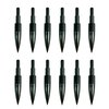12pcs Archery Arrow Tips 100/125/150/200 Grain Field Tips 5/16 Inch Screw in Bullet Points , Archery Target Crossbow Practice Tip for Arrow Recurve Bow Compound Bow, Hunting Bow Arrow Target Practice