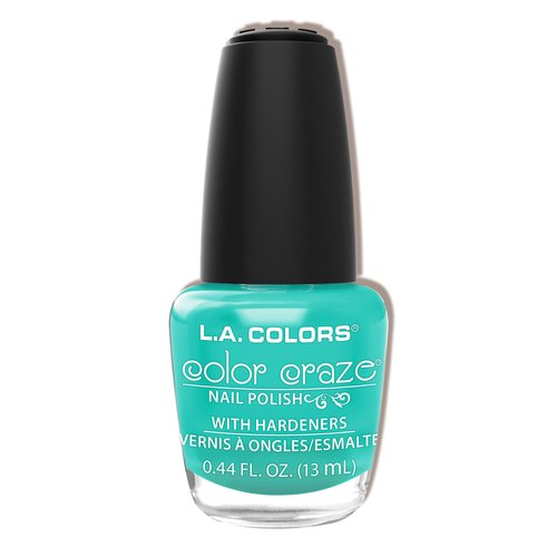 L.A. Colors Color Craze Nail Polish, Sea Foam, 1 Ounce